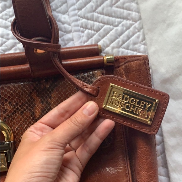 Badgley Mischka leather bag - Picture 3 of 5